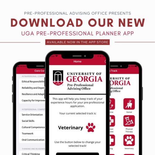 Advertisement promoting the UGA PPAO App.